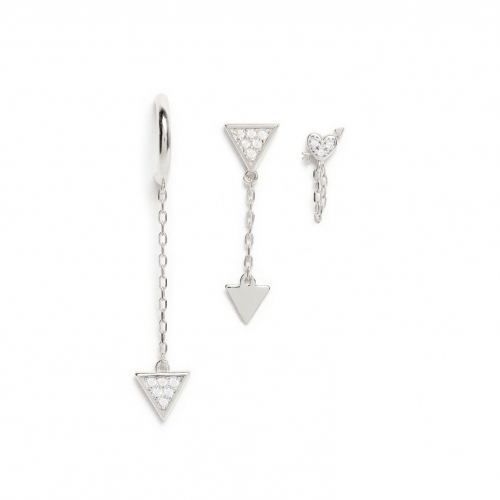 Orecchini Valentina Ferragni Studio Sofia Silver DVF-OR-PE11