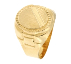 Anello Uomo Oro Giallo GL101390