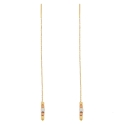 Orecchini Donna Oro Bianco Giallo Rosa GL101393