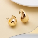 Women&#39;s Teardrop Earrings Gold Color GLM100G