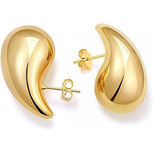 Women&#39;s Teardrop Earrings Gold Color GLM100G