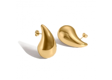 Orecchini Donna Goccia Oro Giallo 18 KT GL101405
