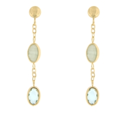 Yellow Gold Women&#39;s Earrings GL101425