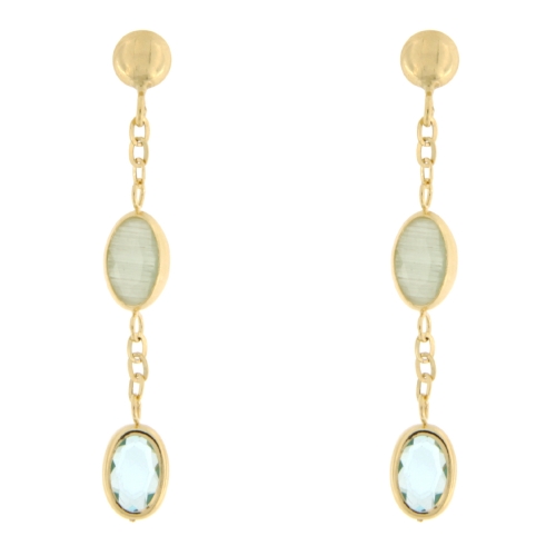 Yellow Gold Women&#39;s Earrings GL101425