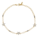 White Yellow Gold Women&#39;s Bracelet GL101429