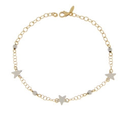 Bracciale Donna Oro Giallo Bianco GL101429