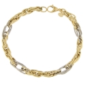 White Yellow Gold Women&#39;s Bracelet GL101433