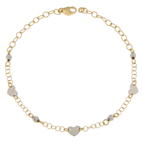 White Yellow Gold Women&#39;s Bracelet GL101438