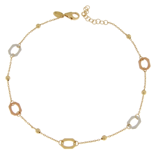 Women&#39;s Bracelet Yellow White Pink Gold GL101439
