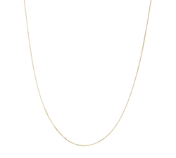 Unisex Yellow Gold Necklace GL101440