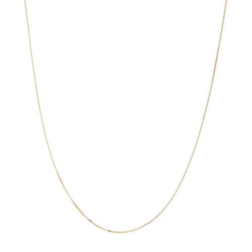Unisex Yellow Gold Necklace GL101440