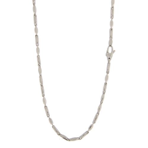 Collana Uomo Oro Bianco GL101441