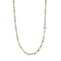 White Rose Gold Men&#39;s Necklace GL101442