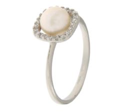 Anello Donna Oro Bianco GL101444