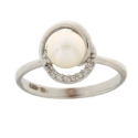 Anello Donna Oro Bianco GL101445