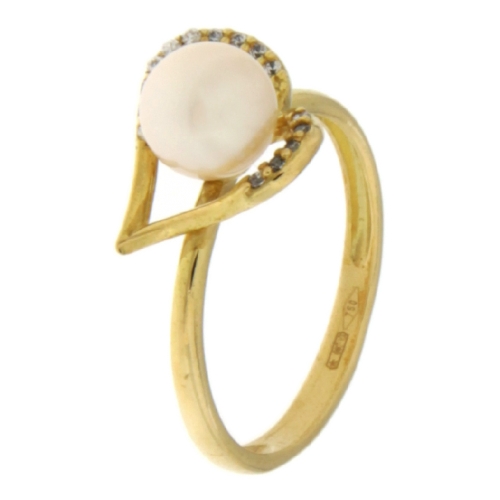 Anello Donna Oro Giallo 9kt – Modello WJS11185, Gioiello Elegante Con Confezione Regalo