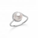 Miluna Women&#39;s Ring Pearls PLI984V
