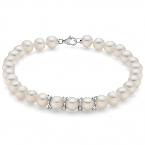 Miluna Damenarmband Perlen PBR3363