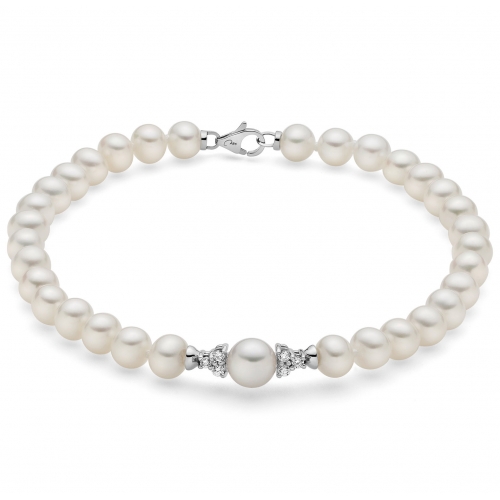 Bracciale Donna Miluna Perle PBR3353