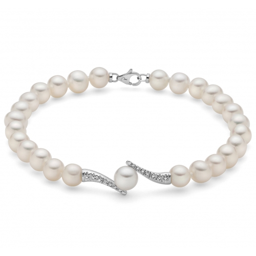 Bracciale Donna Miluna Perle PBR3352