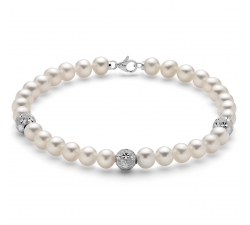 Miluna Women&#39;s Bracelet Pearls PBR2765V