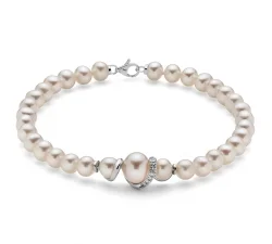 Bracciale Donna Miluna Perle PBR3042V