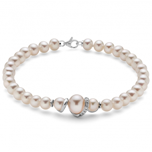 Bracciale Donna Miluna Perle PBR3042V