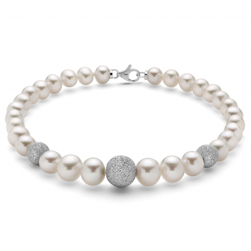 Miluna Damenarmband Perlen PBR999V