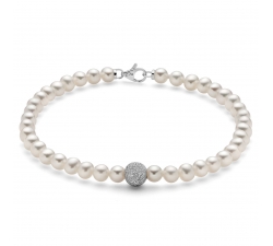 Miluna Women&#39;s Bracelet Pearls PBR893V