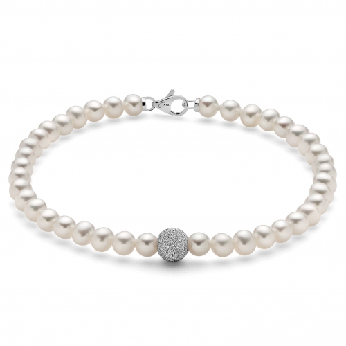 Miluna Women&#39;s Bracelet Pearls PBR893V