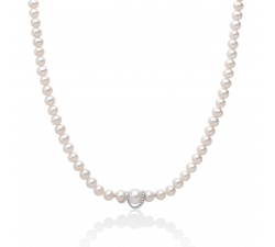 Miluna Damen-Halskette Perlen PCL5742V
