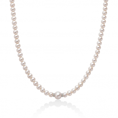 Miluna Women&#39;s Necklace Pearls PCL5914V