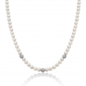Miluna Damen-Halskette Perlen PCL5534V