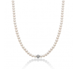 Miluna Women&#39;s Necklace Pearls PCL1834V