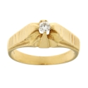 Yellow Gold Men&#39;s Ring GL101474