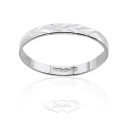 Diana Wedding Ring 18 KT White Gold FD188L2 OB