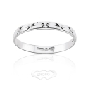 Diana Wedding Ring 18 KT White Gold FD150 OB