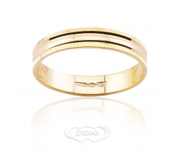 Diana-Ring aus 18-karätigem Gelbgold, FD215 OG