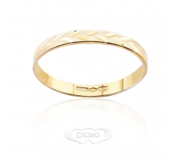 Diana-Ring aus 18-karätigem Gelbgold FD188L2 OG
