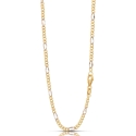 Collana Uomo in Oro Giallo e Bianco 803321717443