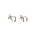 Women horseshoe earrings White gold 803321734975
