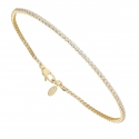 Yellow Gold Tennis Bracelet GL101496