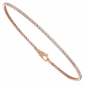 Rose Gold Tennis Bracelet GL101497