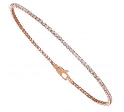 Bracciale Tennis Oro Rosa GL101497