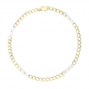 Herrenarmband aus Weißgold GL101500