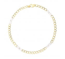 Herrenarmband aus Weißgold GL101500