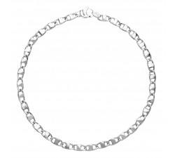 Herrenarmband aus Weißgold GL101502