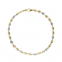 White Yellow Gold Men&#39;s Bracelet GL101511