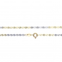 Unisex Necklace White Yellow Gold GL101515