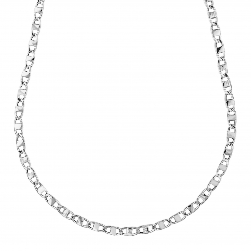 Collana Uomo Oro Bianco GL101518